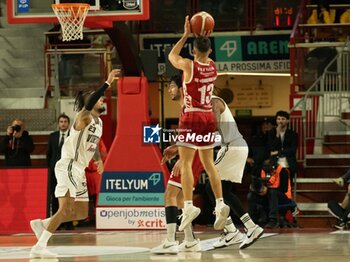 2024-11-10 - 13 Matteo Librizzi Openjobmetis Varese during the LBA Italy Championship match between Openjobmetis Varese vs Virtus Bologna, in Varese, Italy, on November 10, 2024 - OPENJOBMETIS VARESE VS VIRTUS SEGAFREDO BOLOGNA - ITALIAN SERIE A - BASKETBALL