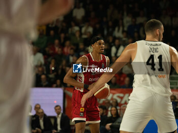 2024-11-10 - 00 Kaodirichi Akobundu-Ehiogu Openjobmetis Varese during the LBA Italy Championship match between Openjobmetis Varese vs Virtus Bologna, in Varese, Italy, on November 10, 2024 - OPENJOBMETIS VARESE VS VIRTUS SEGAFREDO BOLOGNA - ITALIAN SERIE A - BASKETBALL