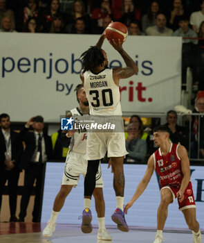 2024-11-10 - 030 Matt Morgan Virtus Bologna during the LBA Italy Championship match between Openjobmetis Varese vs Virtus Bologna, in Varese, Italy, on November 10, 2024 - OPENJOBMETIS VARESE VS VIRTUS SEGAFREDO BOLOGNA - ITALIAN SERIE A - BASKETBALL