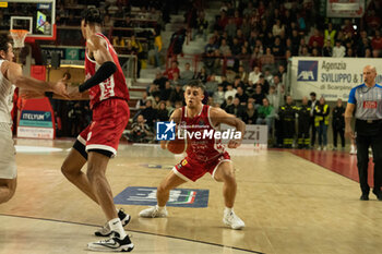 2024-11-10 - 13 Matteo Librizzi Openjobmetis Varese during the LBA Italy Championship match between Openjobmetis Varese vs Virtus Bologna, in Varese, Italy, on November 10, 2024 - OPENJOBMETIS VARESE VS VIRTUS SEGAFREDO BOLOGNA - ITALIAN SERIE A - BASKETBALL