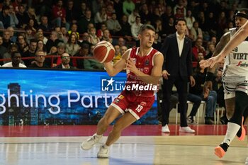 2024-11-10 - 13 Matteo Librizzi Openjobmetis Varese during the LBA Italy Championship match between Openjobmetis Varese vs Virtus Bologna, in Varese, Italy, on November 10, 2024 - OPENJOBMETIS VARESE VS VIRTUS SEGAFREDO BOLOGNA - ITALIAN SERIE A - BASKETBALL