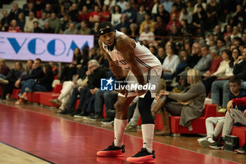 2024-11-10 - 059 Rayjon Tucker Virtus Bologna during the LBA Italy Championship match between Openjobmetis Varese vs Virtus Bologna, in Varese, Italy, on November 10, 2024 - OPENJOBMETIS VARESE VS VIRTUS SEGAFREDO BOLOGNA - ITALIAN SERIE A - BASKETBALL