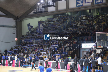 2024-11-10 - Germani Brescia Fans - VANOLI BASKET CREMONA VS GERMANI BRESCIA - ITALIAN SERIE A - BASKETBALL