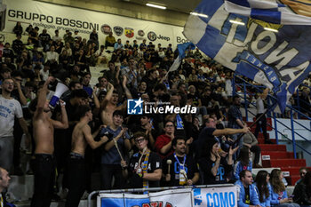 2024-11-10 - Vanoli Cremona fans - VANOLI BASKET CREMONA VS GERMANI BRESCIA - ITALIAN SERIE A - BASKETBALL