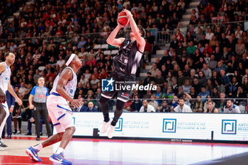 2024-11-09 - Leonardo Candi (Bertram Derthona Tortona) - UNAHOTELS REGGIO EMILIA VS BERTRAM DERTHONA TORTONA - ITALIAN SERIE A - BASKETBALL