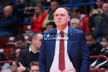 2024-11-10 - Neven Spahija, head coach Umana Reyer Venezia - EA7 EMPORIO ARMANI MILANO VS UMANA REYER VENEZIA - ITALIAN SERIE A - BASKETBALL