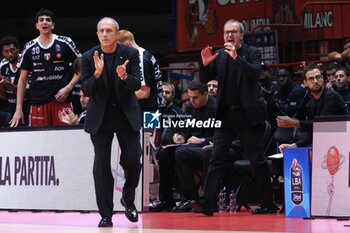 2024-11-10 - Ettore Messina, head coach EA7 Emporio Armani Olimpia Milano - EA7 EMPORIO ARMANI MILANO VS UMANA REYER VENEZIA - ITALIAN SERIE A - BASKETBALL