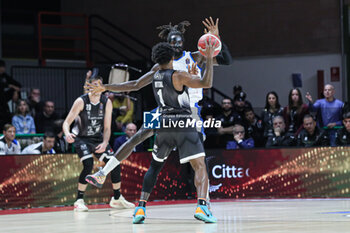 2024-11-17 - #1 Vital Christian (Bertram Derthona Basket Tortona) and #9 Ndour Maurice Daly (Germani Brescia) - BERTRAM DERTHONA TORTONA VS GERMANI BRESCIA - ITALIAN SERIE A - BASKETBALL