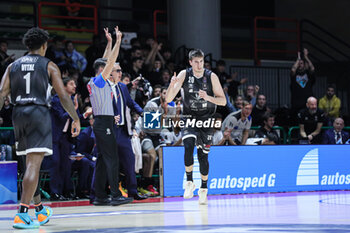 2024-11-17 - # 20 Luca Severini (Bertram Derthona Basket Tortona) and #1 Vital Christian (Bertram Derthona Basket Tortona) - BERTRAM DERTHONA TORTONA VS GERMANI BRESCIA - ITALIAN SERIE A - BASKETBALL