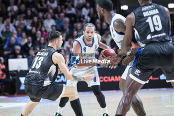 2024-11-17 - #8 Della Valle Amedeo (Germani Brescia) - BERTRAM DERTHONA TORTONA VS GERMANI BRESCIA - ITALIAN SERIE A - BASKETBALL