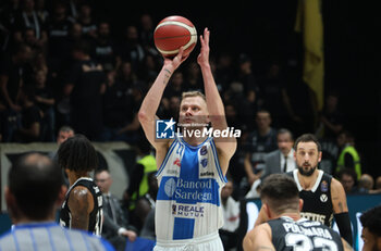 2024-11-17 - Eimantas Bendzius (Sassari) during the LBA italian A1 series basketball championship match between Segafredo Virtus Bologna and Banco di Sardegna Dinamo Sassari at Unipol Arena, Casalecchio (Bologna), Italy, November 17, 2024 - Photo: Michele Nucci - VIRTUS SEGAFREDO BOLOGNA VS BANCO DI SARDEGNA SASSARI - ITALIAN SERIE A - BASKETBALL