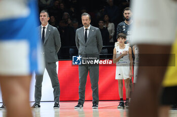 2024-11-17 - Luca Banchi, head coach of Virtus Bologna during the LBA italian A1 series basketball championship match between Segafredo Virtus Bologna and Banco di Sardegna Dinamo Sassari at Unipol Arena, Casalecchio (Bologna), Italy, November 17, 2024 - Photo: Michele Nucci - VIRTUS SEGAFREDO BOLOGNA VS BANCO DI SARDEGNA SASSARI - ITALIAN SERIE A - BASKETBALL