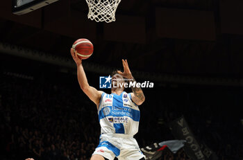 2024-11-17 - Giovanni Veronesi (Sassari) during the LBA italian A1 series basketball championship match between Segafredo Virtus Bologna and Banco di Sardegna Dinamo Sassari at Unipol Arena, Casalecchio (Bologna), Italy, November 17, 2024 - Photo: Michele Nucci - VIRTUS SEGAFREDO BOLOGNA VS BANCO DI SARDEGNA SASSARI - ITALIAN SERIE A - BASKETBALL