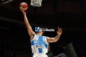 2024-11-17 - Giovanni Veronesi (Sassari) during the LBA italian A1 series basketball championship match between Segafredo Virtus Bologna and Banco di Sardegna Dinamo Sassari at Unipol Arena, Casalecchio (Bologna), Italy, November 17, 2024 - Photo: Michele Nucci - VIRTUS SEGAFREDO BOLOGNA VS BANCO DI SARDEGNA SASSARI - ITALIAN SERIE A - BASKETBALL