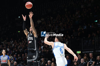 2024-11-17 - Daniel Hackett (Virtus Bologna) during the LBA italian A1 series basketball championship match between Segafredo Virtus Bologna and Banco di Sardegna Dinamo Sassari at Unipol Arena, Casalecchio (Bologna), Italy, November 17, 2024 - Photo: Michele Nucci - VIRTUS SEGAFREDO BOLOGNA VS BANCO DI SARDEGNA SASSARI - ITALIAN SERIE A - BASKETBALL