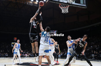 2024-11-17 - Isaia Cordinier (Virtus Bologna) during the LBA italian A1 series basketball championship match between Segafredo Virtus Bologna and Banco di Sardegna Dinamo Sassari at Unipol Arena, Casalecchio (Bologna), Italy, November 17, 2024 - Photo: Michele Nucci - VIRTUS SEGAFREDO BOLOGNA VS BANCO DI SARDEGNA SASSARI - ITALIAN SERIE A - BASKETBALL