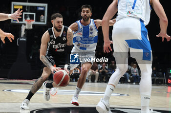 2024-11-17 - Isaia Cordinier (Virtus Bologna) during the LBA italian A1 series basketball championship match between Segafredo Virtus Bologna and Banco di Sardegna Dinamo Sassari at Unipol Arena, Casalecchio (Bologna), Italy, November 17, 2024 - Photo: Michele Nucci - VIRTUS SEGAFREDO BOLOGNA VS BANCO DI SARDEGNA SASSARI - ITALIAN SERIE A - BASKETBALL