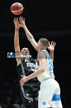 2024-11-17 - Andrejs Grazulis (Virtus Bologna) during the LBA italian A1 series basketball championship match between Segafredo Virtus Bologna and Banco di Sardegna Dinamo Sassari at Unipol Arena, Casalecchio (Bologna), Italy, November 17, 2024 - Photo: Michele Nucci - VIRTUS SEGAFREDO BOLOGNA VS BANCO DI SARDEGNA SASSARI - ITALIAN SERIE A - BASKETBALL