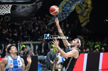 2024-11-17 - Alessandro Pajola (Virtus Bologna) during the LBA italian A1 series basketball championship match between Segafredo Virtus Bologna and Banco di Sardegna Dinamo Sassari at Unipol Arena, Casalecchio (Bologna), Italy, November 17, 2024 - Photo: Michele Nucci - VIRTUS SEGAFREDO BOLOGNA VS BANCO DI SARDEGNA SASSARI - ITALIAN SERIE A - BASKETBALL