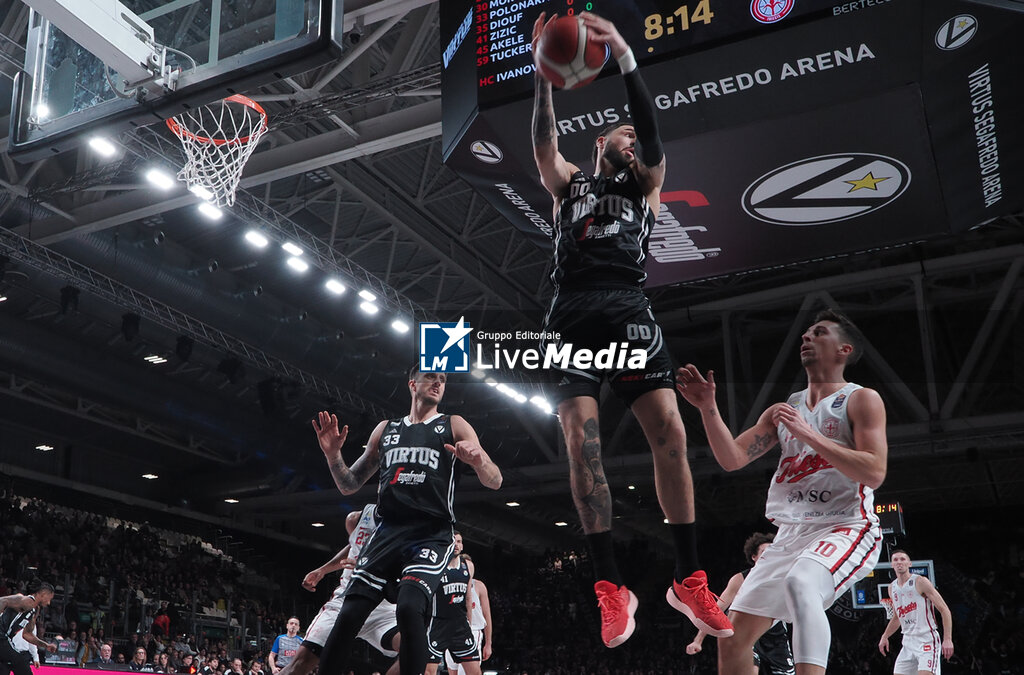 Virtus Segafredo Bologna vs Pallacanestro Trieste - ITALIAN SERIE A - BASKETBALL