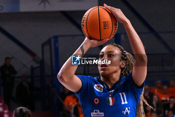 2024-05-15 - Images of the Umana Reyer Venezia vs Famila Wuber Schio match at Palasport Taliercio on May 15, 2024, during the BASKET - LBF Italian Serie A1 (game 1) - PLAYOFF - UMANA REYER VENEZIA VS FAMILA WEBER SCHIO - ITALIAN SERIE A1 WOMEN - BASKETBALL