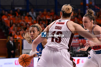 2024-05-15 - Images of the Umana Reyer Venezia vs Famila Wuber Schio match at Palasport Taliercio on May 15, 2024, during the BASKET - LBF Italian Serie A1 (game 1) - PLAYOFF - UMANA REYER VENEZIA VS FAMILA WEBER SCHIO - ITALIAN SERIE A1 WOMEN - BASKETBALL