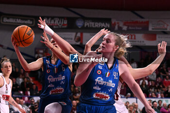 2024-05-15 - Images of the Umana Reyer Venezia vs Famila Wuber Schio match at Palasport Taliercio on May 15, 2024, during the BASKET - LBF Italian Serie A1 (game 1) - PLAYOFF - UMANA REYER VENEZIA VS FAMILA WEBER SCHIO - ITALIAN SERIE A1 WOMEN - BASKETBALL