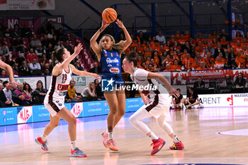 2024-05-15 - Images of the Umana Reyer Venezia vs Famila Wuber Schio match at Palasport Taliercio on May 15, 2024, during the BASKET - LBF Italian Serie A1 (game 1) - PLAYOFF - UMANA REYER VENEZIA VS FAMILA WEBER SCHIO - ITALIAN SERIE A1 WOMEN - BASKETBALL