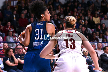 2024-05-15 - Images of the Umana Reyer Venezia vs Famila Wuber Schio match at Palasport Taliercio on May 15, 2024, during the BASKET - LBF Italian Serie A1 (game 1) - PLAYOFF - UMANA REYER VENEZIA VS FAMILA WEBER SCHIO - ITALIAN SERIE A1 WOMEN - BASKETBALL