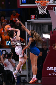 2024-05-15 - Images of the Umana Reyer Venezia vs Famila Wuber Schio match at Palasport Taliercio on May 15, 2024, during the BASKET - LBF Italian Serie A1 (game 1) - PLAYOFF - UMANA REYER VENEZIA VS FAMILA WEBER SCHIO - ITALIAN SERIE A1 WOMEN - BASKETBALL