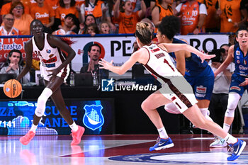 2024-05-15 - Images of the Umana Reyer Venezia vs Famila Wuber Schio match at Palasport Taliercio on May 15, 2024, during the BASKET - LBF Italian Serie A1 (game 1) - PLAYOFF - UMANA REYER VENEZIA VS FAMILA WEBER SCHIO - ITALIAN SERIE A1 WOMEN - BASKETBALL