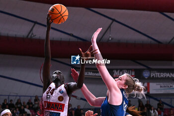 2024-05-15 - Images of the Umana Reyer Venezia vs Famila Wuber Schio match at Palasport Taliercio on May 15, 2024, during the BASKET - LBF Italian Serie A1 (game 1) - PLAYOFF - UMANA REYER VENEZIA VS FAMILA WEBER SCHIO - ITALIAN SERIE A1 WOMEN - BASKETBALL