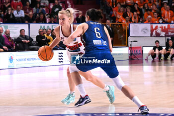 2024-05-15 - Images of the Umana Reyer Venezia vs Famila Wuber Schio match at Palasport Taliercio on May 15, 2024, during the BASKET - LBF Italian Serie A1 (game 1) - PLAYOFF - UMANA REYER VENEZIA VS FAMILA WEBER SCHIO - ITALIAN SERIE A1 WOMEN - BASKETBALL