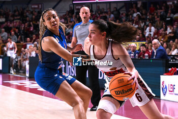 2024-05-15 - Images of the Umana Reyer Venezia vs Famila Wuber Schio match at Palasport Taliercio on May 15, 2024, during the BASKET - LBF Italian Serie A1 (game 1) - PLAYOFF - UMANA REYER VENEZIA VS FAMILA WEBER SCHIO - ITALIAN SERIE A1 WOMEN - BASKETBALL