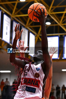 2024-05-21 - AWAK KUIER ( Umana Reyer Venezia ) MVP of the match during the Famila Wuber Schio vs Umana Reyer Venezia match at Palaromare-Schio on May 21, 2024, during the BASKET - LBF Italian Serie A1 (game 3) - PLAYOFF - FAMILA WEBER SCHIO VS UMANA REYER VENEZIA - ITALIAN SERIE A1 WOMEN - BASKETBALL