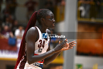 2024-05-21 - AWAK KUIER ( Umana Reyer Venezia ) MVP of the match during the Famila Wuber Schio vs Umana Reyer Venezia match at Palaromare-Schio on May 21, 2024, during the BASKET - LBF Italian Serie A1 (game 3) - PLAYOFF - FAMILA WEBER SCHIO VS UMANA REYER VENEZIA - ITALIAN SERIE A1 WOMEN - BASKETBALL