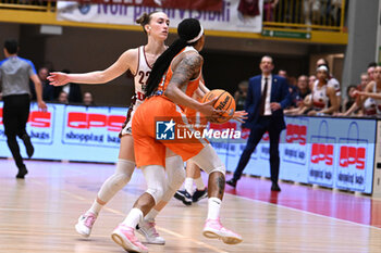 2024-05-21 - Images of the Famila Wuber Schio vs Umana Reyer Venezia match at Palaromare-Schio on May 21, 2024, during the BASKET - LBF Italian Serie A1 (game 3) - PLAYOFF - FAMILA WEBER SCHIO VS UMANA REYER VENEZIA - ITALIAN SERIE A1 WOMEN - BASKETBALL