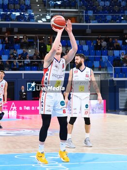 2024-01-06 - Andrea Amato (Urania Basket Milano) - WEGREENIT URANIA MILANO VS REAL SEBASTIANI RIETI - ITALIAN SERIE A2 - BASKETBALL