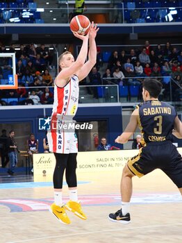 2024-01-13 - Andrea Amato (Wegreenit Urania Basket Milano) & Antonino Sabatino (Ferraroni Juvi Cremona) - WEGREENIT URANIA MILANO VS FERRARONI JUVI CREMONA - ITALIAN SERIE A2 - BASKETBALL