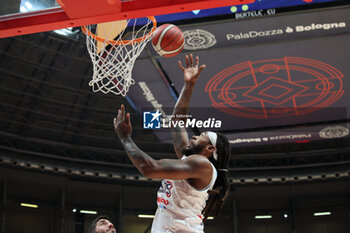 2024-01-06 - Deshawn Freeman (Fortitudo Flats Services Bologna) during the italian basketball LBN A2 series championship match Fortitudo Flats Services Bologna Vs Apu Old Wild West Udine - Bologna, Italy, January 06, 2024 at Paladozza sports hall - Photo: Michele Nucci - FORTITUDO BOLOGNA VS UDINE - ITALIAN SERIE A2 - BASKETBALL
