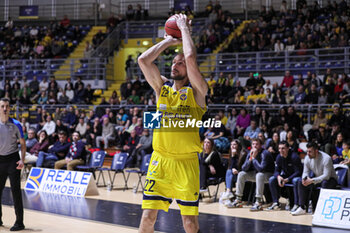 2024-01-28 - # 22 Marco Cusin (Reale Mutua Basket Torino) - REALE MUTUA BASKET TORINO VS WEGREEN URANIA MILANO - ITALIAN SERIE A2 - BASKETBALL