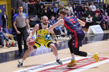 2024-01-28 - # 8 Matteo Schina (Reale Mutua Basket Torino) - REALE MUTUA BASKET TORINO VS WEGREEN URANIA MILANO - ITALIAN SERIE A2 - BASKETBALL