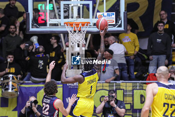 2024-02-19 - # 1 Donte Thomas (Reale Mutua Basket Torino) - REALE MUTUA BASKET TORINO VS ASSIGECO PIACENZA - ITALIAN SERIE A2 - BASKETBALL