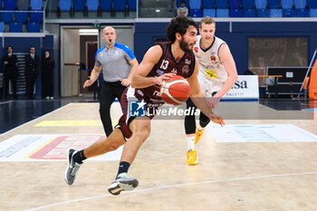 2024-02-15 - Lorenzo Maspero (HDL Nardo Basket) & Andrea Amato (Wegreenit Urania Basket Milano) - WEGREENIT URANIA MILANO VS HDL NARDò BASKET - ITALIAN SERIE A2 - BASKETBALL