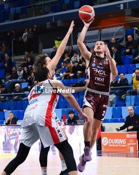 2024-02-15 - Matteo Parravicini (HDL Nardo Basket) - WEGREENIT URANIA MILANO VS HDL NARDò BASKET - ITALIAN SERIE A2 - BASKETBALL