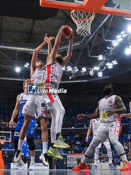 2024-03-02 - Aristide Landi (Wegreenit Urania Basket Milano) at rebound - WEGREENIT URANIA MILANO VS AGRIBERTOCCHI ORZINUOVI - ITALIAN SERIE A2 - BASKETBALL
