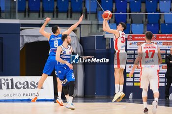 2024-03-02 - Matteo Cavallero (Wegreenit Urania Basket Milano) - WEGREENIT URANIA MILANO VS AGRIBERTOCCHI ORZINUOVI - ITALIAN SERIE A2 - BASKETBALL