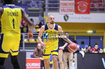 2024-03-03 - # 8 Matteo Schina (Reale Mutua Basket Torino) - REALE MUTUA TORINO VS SELLA CENTRO - ITALIAN SERIE A2 - BASKETBALL