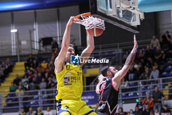 2024-03-03 - # 12 Federico Poser (Reale Mutua Basket Torino) - REALE MUTUA TORINO VS SELLA CENTRO - ITALIAN SERIE A2 - BASKETBALL