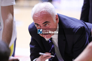2024-03-22 - Franco Ciani (head coach Reale Mutua Basket Torino) - REALE MUTUA BASKET TORINO VS PALLACANESTRO TRIESTE - ITALIAN SERIE A2 - BASKETBALL